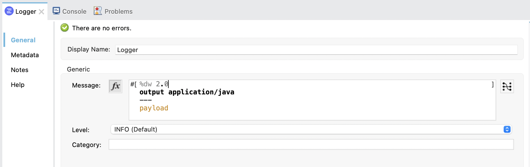 logger-config logger-config